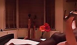 Amateur curvy wife passionate interracial