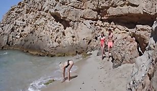 VIXEN Model Couple Become Swingers On Vacation