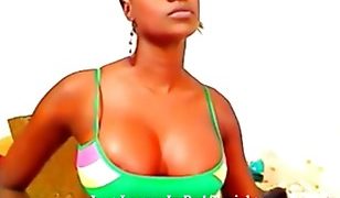 Webcam ebony hottie
