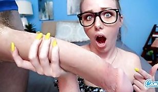 tiny cant handle huge white cock and facial Jason K aka Dongzilla