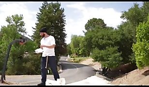 Busty Teen Welcomes Him HomehEacy