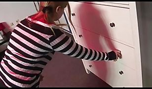 busty babe fucks with a real monsterisjhV