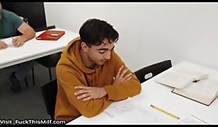 Sneaky College Classroom Anal – Mandy Muse, JMaceIuuvi