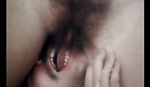 Hairy Classic Lesbian MILFs Having some Fun licking