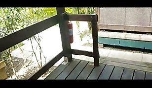 sex camping! fuck me hard doggystyle big tits creampie